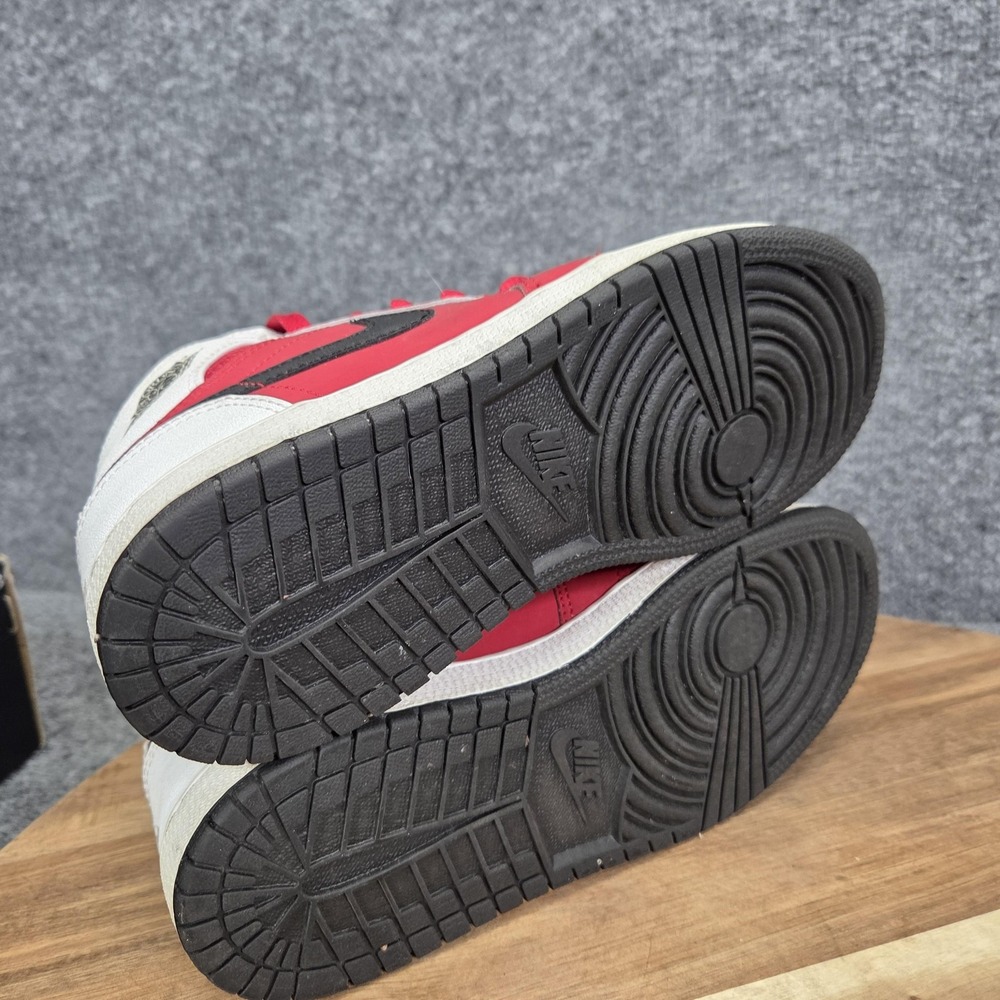 Nike Air Jordan 1 Retro High Shoes Youth‎ Size 4.5Y Gym Red Black 705300-601 - Picture 6 of 12